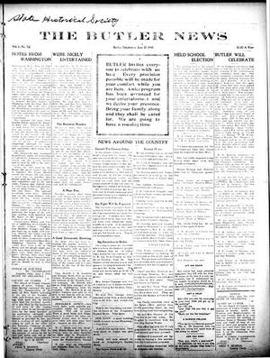 The Butler News (Butler, Okla.), Vol. 1, No. 52, Ed. 1 Friday, June 17, 1910