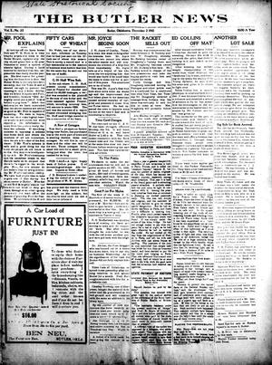 The Butler News (Butler, Okla.), Vol. 2, No. 23, Ed. 1 Friday, December 2, 1910