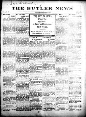 The Butler News (Butler, Okla.), Vol. 2, No. 27, Ed. 1 Friday, December 30, 1910