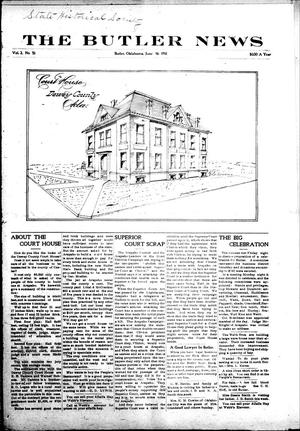The Butler News (Butler, Okla.), Vol. 2, No. 51, Ed. 1 Friday, June 16, 1911