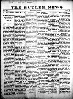 The Butler News (Butler, Okla.), Vol. 3, No. 25, Ed. 1 Friday, December 15, 1911