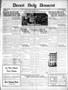 Thumbnail image of item number 1 in: 'Durant Daily Democrat (Durant, Okla.), Vol. 18, No. 233, Ed. 1 Saturday, June 4, 1921'.