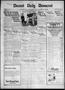 Thumbnail image of item number 1 in: 'Durant Daily Democrat (Durant, Okla.), Vol. 19, No. 108, Ed. 1 Wednesday, January 11, 1922'.
