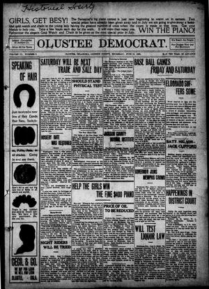 Olustee Democrat. (Olustee, Okla.), Vol. 3, No. 9, Ed. 1 Thursday, June 10, 1909
