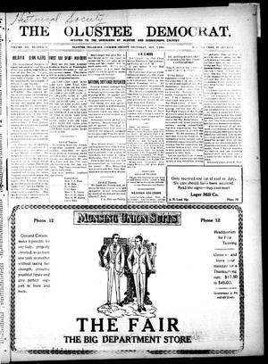 The Olustee Democrat. (Olustee, Okla.), Vol. 12, No. 26, Ed. 1 Thursday, October 3, 1918