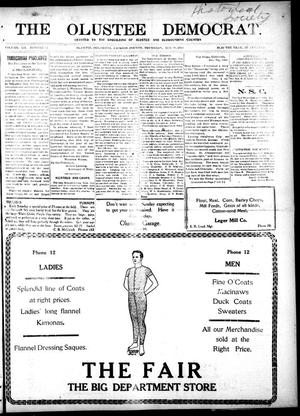 The Olustee Democrat. (Olustee, Okla.), Vol. 12, No. 33, Ed. 1 Thursday, November 21, 1918