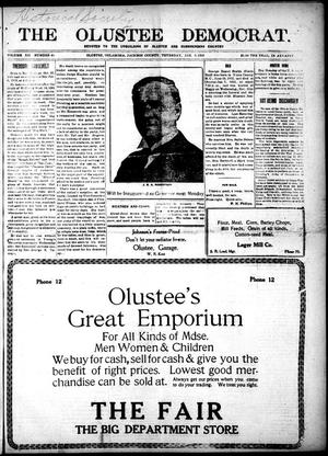 The Olustee Democrat. (Olustee, Okla.), Vol. 12, No. 40, Ed. 1 Thursday, January 9, 1919