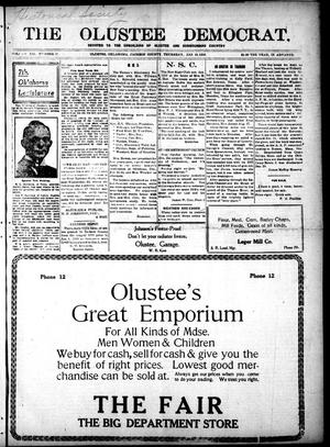 The Olustee Democrat. (Olustee, Okla.), Vol. 12, No. 41, Ed. 1 Thursday, January 16, 1919
