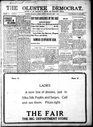 The Olustee Democrat. (Olustee, Okla.), Vol. 14, No. 21, Ed. 1 Thursday, September 2, 1920