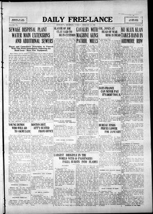 Daily Free-Lance (Henryetta, Okla.), Vol. 7, No. 13, Ed. 1 Tuesday, February 21, 1922