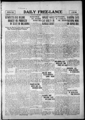 Daily Free-Lance (Henryetta, Okla.), Vol. 7, No. 36, Ed. 1 Monday, March 20, 1922