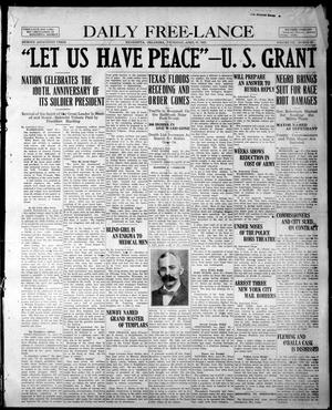Daily Free-Lance (Henryetta, Okla.), Vol. 7, No. 69, Ed. 1 Thursday, April 27, 1922