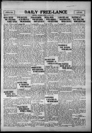 Daily Free-Lance (Henryetta, Okla.), Vol. 6, No. 166, Ed. 1 Sunday, August 21, 1921