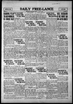 Daily Free-Lance (Henryetta, Okla.), Vol. 6, No. 173, Ed. 1 Monday, August 29, 1921