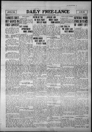 Daily Free-Lance (Henryetta, Okla.), Vol. 6, No. 204, Ed. 1 Wednesday, October 5, 1921
