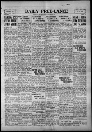 Daily Free-Lance (Henryetta, Okla.), Vol. 6, No. 213, Ed. 1 Sunday, October 16, 1921