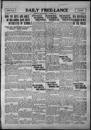 Daily Free-Lance (Henryetta, Okla.), Vol. 6, No. 231, Ed. 1 Sunday, November 6, 1921