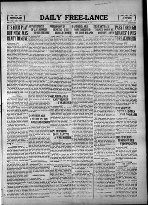 Daily Free-Lance (Henryetta, Okla.), Vol. 6, No. 240, Ed. 1 Wednesday, November 16, 1921