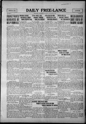 Daily Free-Lance (Henryetta, Okla.), Vol. 6, No. 246, Ed. 1 Wednesday, November 23, 1921