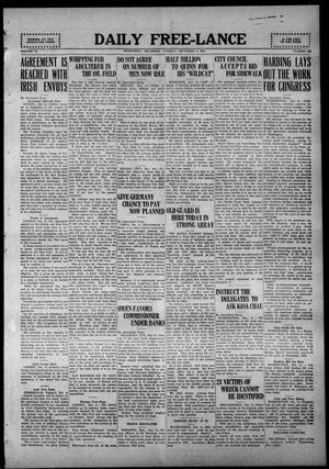Daily Free-Lance (Henryetta, Okla.), Vol. 6, No. 256, Ed. 1 Tuesday, December 6, 1921