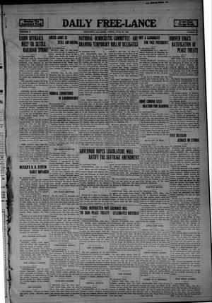 Daily Free-Lance (Henryetta, Okla.), Vol. 5, No. 121, Ed. 1 Friday, June 25, 1920