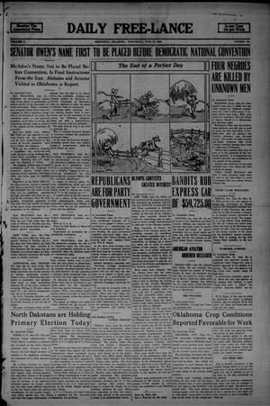 Daily Free-Lance (Henryetta, Okla.), Vol. 5, No. 125, Ed. 1 Wednesday, June 30, 1920