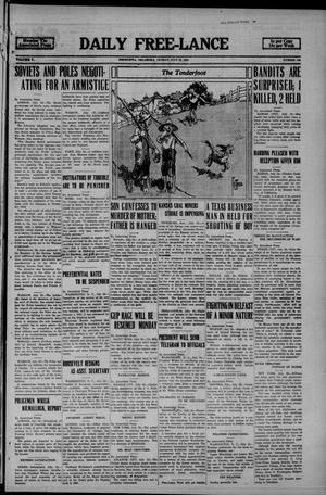 Daily Free-Lance (Henryetta, Okla.), Vol. 5, No. 145, Ed. 1 Sunday, July 25, 1920