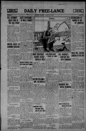 Daily Free-Lance (Henryetta, Okla.), Vol. 5, No. 150, Ed. 1 Friday, July 30, 1920