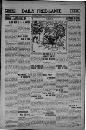 Daily Free-Lance (Henryetta, Okla.), Vol. 5, No. 154, Ed. 1 Wednesday, August 4, 1920