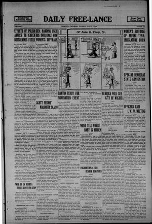 Daily Free-Lance (Henryetta, Okla.), Vol. 5, No. 155, Ed. 1 Thursday, August 5, 1920