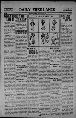 Daily Free-Lance (Henryetta, Okla.), Vol. 5, No. 156, Ed. 1 Friday, August 6, 1920