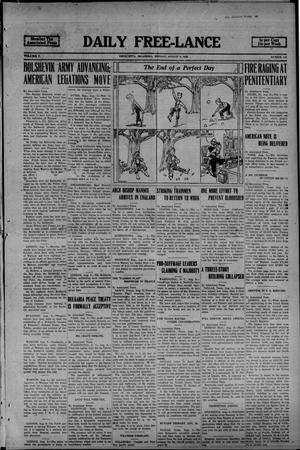 Daily Free-Lance (Henryetta, Okla.), Vol. 5, No. 158, Ed. 1 Monday, August 9, 1920