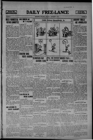 Daily Free-Lance (Henryetta, Okla.), Vol. 5, No. 179, Ed. 1 Thursday, September 2, 1920