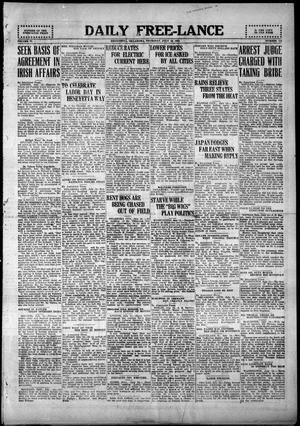 Daily Free-Lance (Henryetta, Okla.), Vol. 6, No. 134, Ed. 1 Thursday, July 14, 1921
