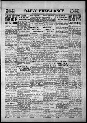 Daily Free-Lance (Henryetta, Okla.), Vol. 6, No. 150, Ed. 1 Tuesday, August 2, 1921
