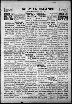 Daily Free-Lance (Henryetta, Okla.), Vol. 6, No. 157, Ed. 1 Wednesday, August 10, 1921