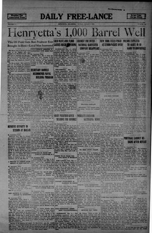 Daily Free-Lance (Henryetta, Okla.), Vol. 5, No. 25, Ed. 1 Sunday, March 7, 1920