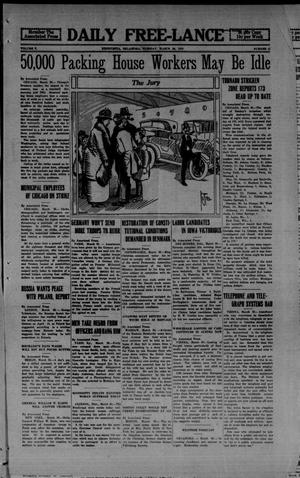 Daily Free-Lance (Henryetta, Okla.), Vol. 5, No. 45, Ed. 1 Tuesday, March 30, 1920