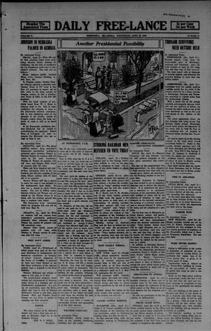 Daily Free-Lance (Henryetta, Okla.), Vol. 5, No. 64, Ed. 1 Wednesday, April 21, 1920