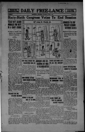 Daily Free-Lance (Henryetta, Okla.), Vol. 5, No. 102, Ed. 1 Thursday, June 3, 1920