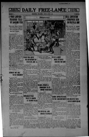 Daily Free-Lance (Henryetta, Okla.), Vol. 5, No. 103, Ed. 1 Friday, June 4, 1920