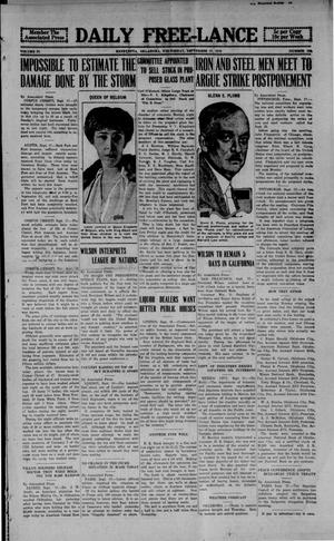 Daily Free-Lance (Henryetta, Okla.), Vol. 4, No. 190, Ed. 1 Wednesday, September 17, 1919