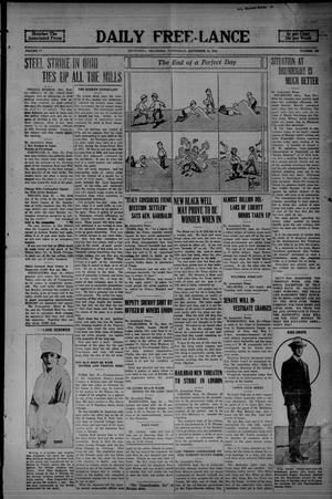 Daily Free-Lance (Henryetta, Okla.), Vol. 4, No. 196, Ed. 1 Wednesday, September 24, 1919