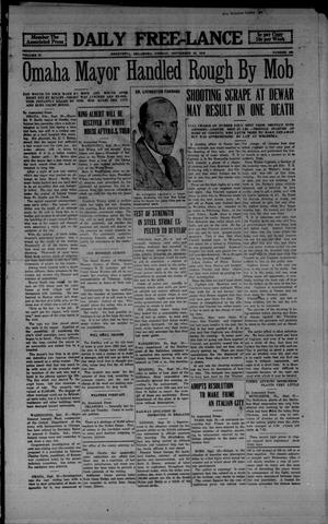 Daily Free-Lance (Henryetta, Okla.), Vol. 4, No. 200, Ed. 1 Monday, September 29, 1919