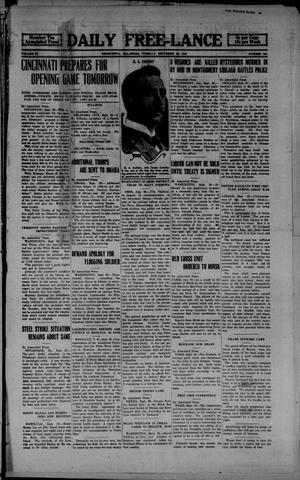 Daily Free-Lance (Henryetta, Okla.), Vol. 4, No. 201, Ed. 1 Tuesday, September 30, 1919