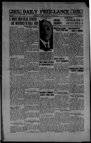Daily Free-Lance (Henryetta, Okla.), Vol. 4, No. 203, Ed. 1 Thursday, October 2, 1919