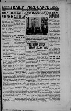 Daily Free-Lance (Henryetta, Okla.), Vol. 4, No. 213, Ed. 1 Tuesday, October 14, 1919