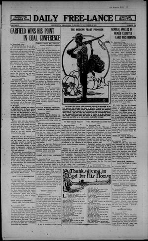 Daily Free-Lance (Henryetta, Okla.), Vol. 4, No. 250, Ed. 1 Wednesday, November 26, 1919