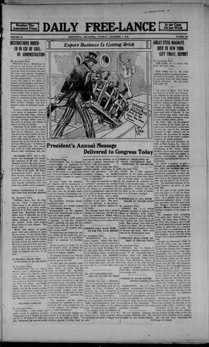 Daily Free-Lance (Henryetta, Okla.), Vol. 4, No. 254, Ed. 1 Tuesday, December 2, 1919