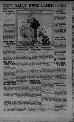 Daily Free-Lance (Henryetta, Okla.), Vol. 4, No. 298, Ed. 1 Friday, January 23, 1920